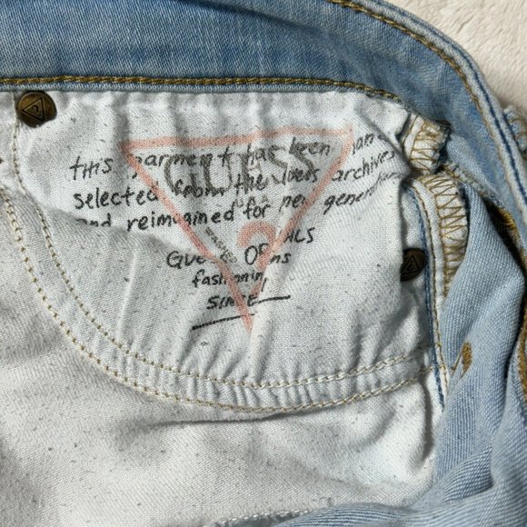 GUESS JEANS Women's Size 29 American Tradition Original Design 1981 Skinny Denim - Picture 15 of 15